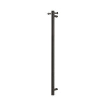 Load image into Gallery viewer, Round Vertical Electric Heated Towel Rack Single Bar (AQ)