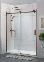Load image into Gallery viewer, CVP031 WALL TO WALL FRAMELESS SLIDING SHOWER SCREEN