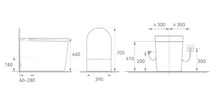 Load image into Gallery viewer, Byron Smart Toilet