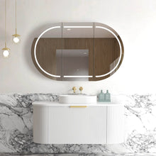 Load image into Gallery viewer, BONDI FLUTED 1200MM CURVE VANITY