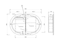 Load image into Gallery viewer, LED BONDI 900MM SHAVING CABINET