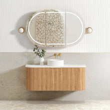 Load image into Gallery viewer, BONDI FLUTED 1200MM CURVE VANITY