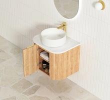 Load image into Gallery viewer, BONDI FLUTED 600MM CURVE VANITY