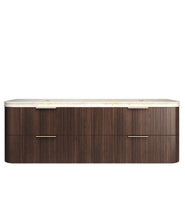 Load image into Gallery viewer, HAVANA 1800MM FLUTED WALL HUNG CURVE VANITY
