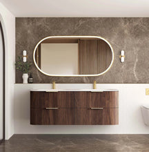 Load image into Gallery viewer, HAVANA 1500MM FLUTED WALL HUNG CURVE VANITY