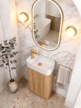 Load image into Gallery viewer, MAXI SPACE SAVER CURVE FLOOR STANDING VANITY