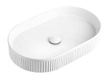 Load image into Gallery viewer, KENSINGTON FLUTED OVAL BASIN GLOSS OT5836
