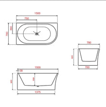 Load image into Gallery viewer, SPA CORNER BATHTUB FS7