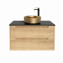 Load image into Gallery viewer, BYRON NATURAL OAK 900MM WALL HUNG VANITY