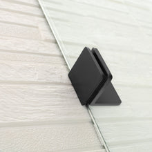 Load image into Gallery viewer, FRAMLESS SHOWER SCREEN L SHAPE BLACK
