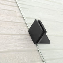 Load image into Gallery viewer, FRAMLESS SHOWER SCREEN L SHAPE BLACK