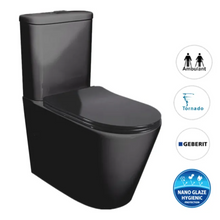 Load image into Gallery viewer, FEANZA TORNADO TOILET SUITE - BLACK