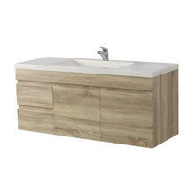 Load image into Gallery viewer, BERGE WHITE OAK 1200MM WALL HUNG VAINTY