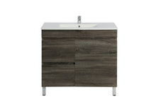 Load image into Gallery viewer, BERGE WHITE OAK 750MM FREESTANDING VANITY NARROW