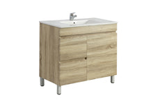 Load image into Gallery viewer, BERGE DARK GREY 750MM FREESTANDING VANITY NARROW