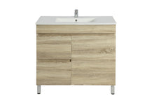 Load image into Gallery viewer, BERGE WHITE OAK 750MM FREESTANDING VANITY NARROW