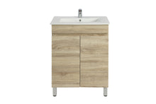 Load image into Gallery viewer, BERGE WHITE OAK 600MM FREESTANDING VANITY