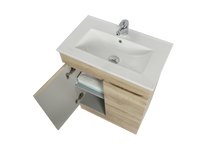 Load image into Gallery viewer, BERGE DARK GREY 600MM FREESTANDING VANITY