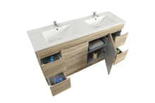 Load image into Gallery viewer, BERGE WHITE OAK 1500MM FREESTANDING VAINTY