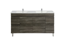 Load image into Gallery viewer, BERGE DARK GREY 1500MM FREESTANDING VAINTY