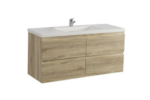 Load image into Gallery viewer, QUBIST TIMBERLOOK 1500MM WALL HUNG VANITY