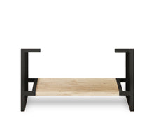 Load image into Gallery viewer, BYRON NATURAL OAK 1500MM WALL HUNG VANITY DOUBLE BOWLS