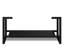 Load image into Gallery viewer, MARLO MATTE BLACK 1200MM WALL HUNG VANITY