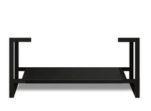 Load image into Gallery viewer, MARLO MATTE BLACK 900MM WALL HUNG VANITY
