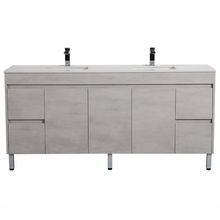 Load image into Gallery viewer, NOVA PLYWOOD 1800MM FREE STANDING VANITY (CABINET ONLY) - CONCRETE
