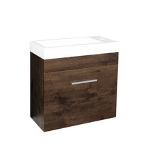 Load image into Gallery viewer, QUBIST TIMBERLOOK 500MM WALL HUNG VANITY