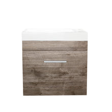 Load image into Gallery viewer, QUBIST TIMBERLOOK 500MM WALL HUNG VANITY