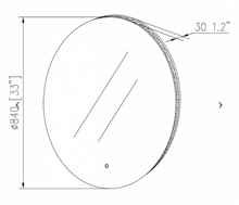 Load image into Gallery viewer, ROUND BACKLIT LED MIRROR