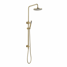 Load image into Gallery viewer, TWIN SHOWER SET BRUSHED GOLD STR013BM