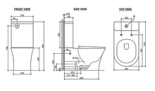 Load image into Gallery viewer, NEWPORT RIMLESS TOILET SUITE