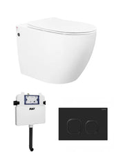 Load image into Gallery viewer, VOGHERA RIMLESS WALL FACE PAN R&T INWALL CISTERN SET
