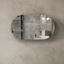Load image into Gallery viewer, BONDI 1500X900 SHAVING CABINET BLACK OAK BOSV1590B