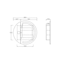 Load image into Gallery viewer, LONDON LED SHAVING CABINET