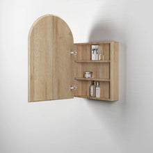 Load image into Gallery viewer, ARCHIE 900X600 SHAVING CABINET NATURAL OAK ARSV9060N
