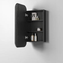 Load image into Gallery viewer, NEWPORT SHAVING CABINET BLACK OAK SSQ9045B