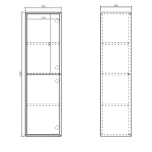 Load image into Gallery viewer, TALL BOY BYRON NATURAL OAK