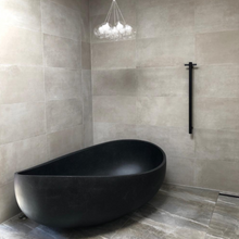 Load image into Gallery viewer, ONDA FREESTANDING STONE BATHTUB