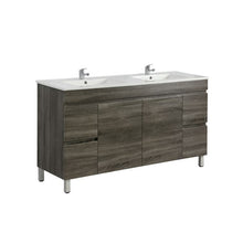 Load image into Gallery viewer, BERGE DARK GREY 1500MM FREESTANDING VAINTY