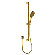 Load image into Gallery viewer, CORA ROUND SLIDING SHOWER SET GOLD
