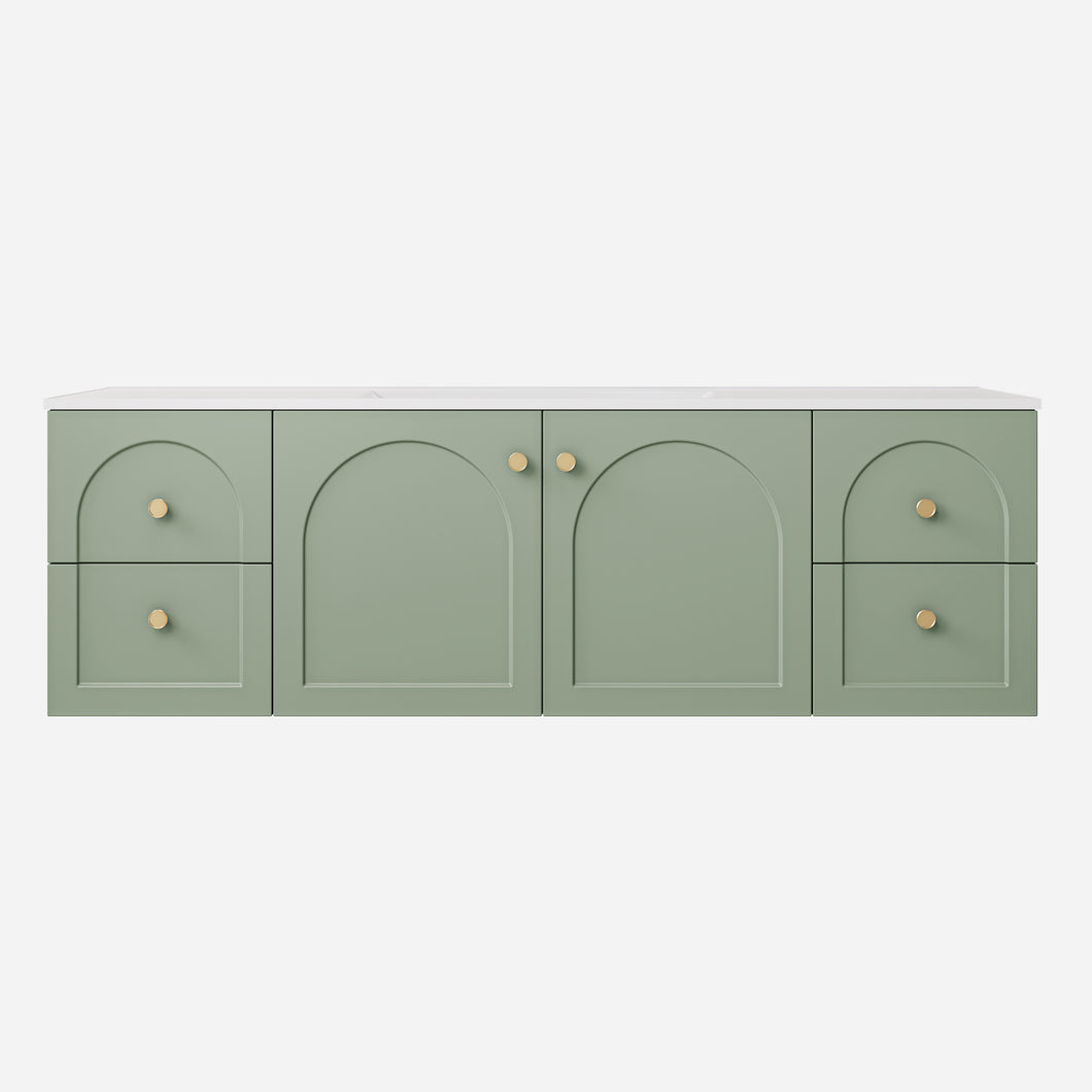 CHESTER FEDERATION WALL HUNG PVC 1500MM VANITY