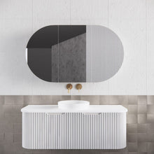 Load image into Gallery viewer, BERGEN FLUTED 1200MM CURVE VANITY
