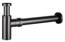 Load image into Gallery viewer, BRASS BOTTLE TRAP WASTE 32/40MM 40MM CONNECTION ROUND
