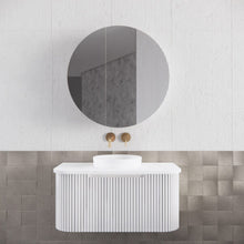 Load image into Gallery viewer, BERGEN FLUTED 900MM CURVE VANITY
