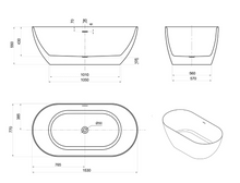Load image into Gallery viewer, ATTICA MANOLO BATHTUB
