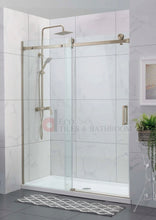 Load image into Gallery viewer, CVP031  WALL TO WALL FRAMELESS SLIDING SHOWER SCREEN
