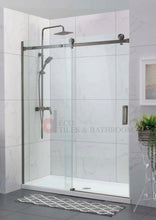 Load image into Gallery viewer, CVP031  WALL TO WALL FRAMELESS SLIDING SHOWER SCREEN
